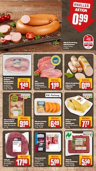 Wurst im REWE Prospekt "Dein Markt" mit 18 Seiten (Darmstadt)