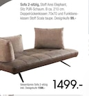 Aktuelles Sofa 2-sitzig Angebot bei Zurbrüggen in Hagen (Stadt der FernUniversität) ab 1.499,00 €