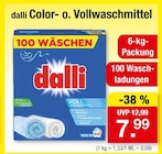 Color- o. Vollwaschmittel im Angebot bei Zimmermann in Hannover Color- o. Vollwaschmittel Angebote von dalli bei Zimmermann Hannover für 7,99 €