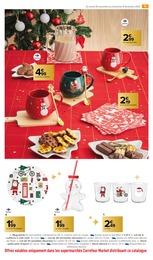 Offre Serviette De Table Noël dans le catalogue Carrefour Market du moment à la page 11