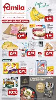 famila Nordwest Prospekt der aktuellen Woche, gültig von 05.10.2026 bis 10.10.2026 Aktueller famila Nordwest Prospekt "Markt - Angebote" mit 43 Seiten