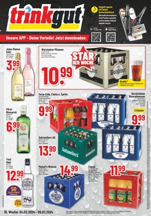 Trinkgut Prospekt Krefeld "Aktuelle Angebote" mit 6 Seiten
