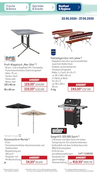 Gasgrill im METRO Prospekt "Wochenangebote + Gewinnspiel" mit 52 Seiten (Magdeburg)