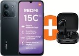 Pack smartphone redmi 15c 5g 4+256g + buds 6 - XIAOMI - Intermarché Hyper à Pau Pack smartphone redmi 15c 5g 4+256g + buds 6 - XIAOMI en promo chez Intermarché Hyper Pau à 189,00 €