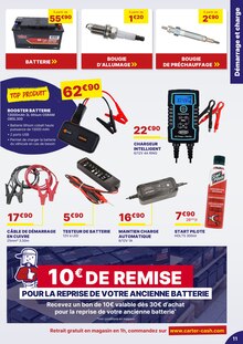 Promo Vélo Électrique dans le catalogue Carter-Cash du moment à la page 11
