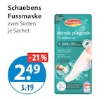 Fussmaske Intensiv pflegende von Schaebens im aktuellen V-Markt Prospekt für 2,49 €