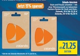Zalando-Gutschein bei diska im Prospekt "" für 21,25 €