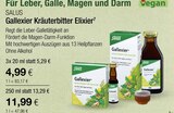 Gallexier Kräuterbitter Elixier Angebote von Salus bei VITALIA Reformhaus Delmenhorst für 4,99 €