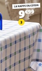 Nappe - Gifi Nappe à 9,99 € dans le catalogue Gifi