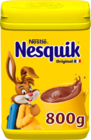CHOCOLAT EN POUDRE CACAO NESQUIK - NESTLE - Auchan Hypermarché à Saintes CHOCOLAT EN POUDRE CACAO NESQUIK - NESTLE en promo chez Auchan Hypermarché Saintes à 5,95 €