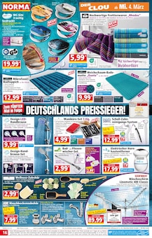 Wäscheständer im aktuellen Norma Prospekt (Ingolstadt) Wäscheständer im Norma Prospekt "Mehr fürs Geld" mit 20 Seiten (Ingolstadt)