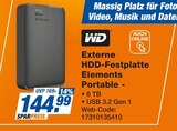 Externe HDD-Festplatte Elements Portable im Angebot bei expert in Straubing Externe HDD-Festplatte Elements Portable Angebote von WD bei expert Straubing für 144,99 €