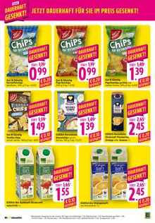 Chips im aktuellen EDEKA Prospekt (Saarbrücken) Chips im EDEKA Prospekt "Aktuelle Angebote" mit 45 Seiten (Saarbrücken)
