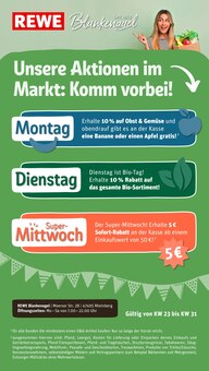 Aktueller REWE Rheinberg Prospekt REWE Prospekt Rheinberg "Dein Markt" mit 33 Seiten