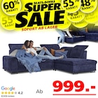 Boss Ecksofa von Seats and Sofas für 999,00 € bei Seats and Sofas im Angebot Boss Ecksofa von Seats and Sofas im aktuellen Seats and Sofas Prospekt