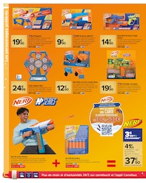 Offre Nerf dans le catalogue Carrefour du moment à la page 46