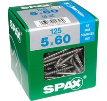 Bricoman Fréjus - VIS BOIS 5X60 TORX TF INOX A2 125 PCS Promo VIS BOIS 5X60 TORX TF INOX A2 125 PCS dans le catalogue Bricoman "Printemps 2020" à Fréjus