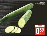nah und gut Torgau - Salatgurke Angebot im Prospekt Salatgurke bei nah und gut im Torgau Prospekt für 0,59 €