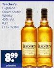 Highland Cream Scotch Whisky im Angebot bei Getränkewelt in Essen Highland Cream Scotch Whisky Angebote von Teacher's bei Getränkewelt Essen für 8,99 €