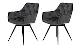 Aktuelles Polsterstuhl 2er-Set drehbar Matthias Angebot bei Höffner in Heidelberg ab 280,00 €