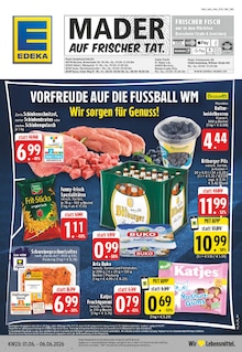 EDEKA Prospekt der Woche "Aktuelle Angebote" Seite 1, 01.06.2026 bis 06.06.2026 für Bochum Aktueller EDEKA Prospekt "Aktuelle Angebote" Seite 1 von 30 Seiten für Bochum