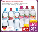 Mineralwasser im Angebot bei Netto Marken-Discount in Sindelfingen Mineralwasser Angebote von Vitrex bei Netto Marken-Discount Sindelfingen für 2,99 €