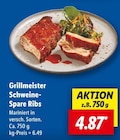Aktuelles Schweine-Spare Ribs Angebot bei Lidl in Göttingen ab 4,87 €