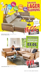Polstermöbel Fischer Wohnlandschaft im Prospekt 