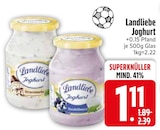 Joghurt Stracciatella im Angebot bei EDEKA in Kempten Joghurt Stracciatella Angebote von Landliebe bei EDEKA Kempten für 1,11 €