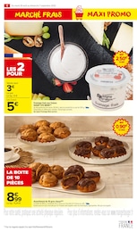 Prix et réduction Fromage dans le prospectus Carrefour Market en cours Offre Fromage dans le catalogue Carrefour Market du moment à la page 6