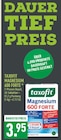 Magnesium 600 Forte im Angebot bei Marktkauf in Herne Magnesium 600 Forte Angebote von taxofit bei Marktkauf Herne für 3,95 €
