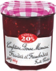 Confiture de fraises et framboises - Bonne Maman en promo chez Aldi Confiture de fraises et framboises - Bonne Maman dans le catalogue Aldi