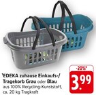 Einkaufs-/Tragekorb Grau Angebote von EDEKA zuhause bei EDEKA Stuttgart für 3,99 €