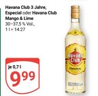 Aktuelle Havana Club Angebote bei GLOBUS in Landau (Pfalz) Aktuelles 3 Jahre Angebot bei GLOBUS in Landau (Pfalz) ab 9,99 €