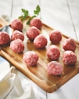 Netto Meyzieu - Promo 30 boulettes au bœuf : préparation de viande bovine hachée (74%) et de fibres végétales Promo 30 boulettes au bœuf : préparation de viande bovine hachée (74%) et de fibres végétales à 7,59 € dans le catalogue Netto à Meyzieu