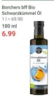 Schwarzkümmel Öl im Angebot bei GLOBUS in Duisburg Schwarzkümmel Öl Angebote von Borchers bei GLOBUS Duisburg für 6,99 €