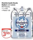 Klassik im Angebot bei GLOBUS in Hürth Klassik Angebote von Rheinfels Quelle bei GLOBUS Hürth für 3,99 €