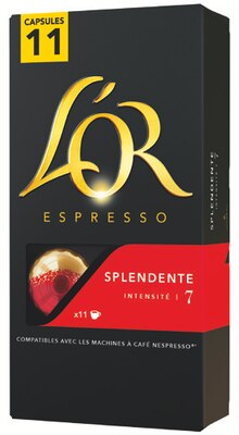 CAPSULES DE CAFÉ ESPRESSO - Carrefour Market à Quimper CAPSULES DE CAFÉ ESPRESSO en promo chez Carrefour Market Quimper à 1,98 €