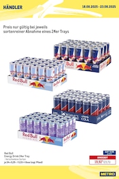 Aktueller METRO Prospekt mit Red Bull, "Wochenangebote Händler", Seite 4