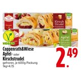 Apfelstrudel oder Kirschstrudel von Coppenrath&Wiese im aktuellen EDEKA Prospekt für 2,49 €