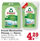 Waschmittel Flüssig im Angebot bei E center in Offenbach Waschmittel Flüssig Angebote von Frosch bei E center Offenbach für 4,29 €