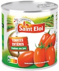 Tomates Entières Pelées au Jus - SAINT ÉLOI en promo chez Intermarché Super Tomates Entières Pelées au Jus - SAINT ÉLOI dans le catalogue Intermarché Super
