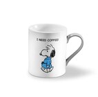 Snoopy Kaffeebecher 'I Need Coffee' im aktuellen Thalia Prospekt