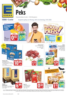 EDEKA Bergtheim Prospekt der aktuellen Woche, gültig von 26.10.2026 bis 31.10.2026 Aktueller EDEKA Bergtheim Prospekt "Wir lieben Lebensmittel!" mit 40 Seiten