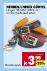 Herren/Unisex Gürtel Angebote bei Marktkauf Heilbronn für 3,99 €