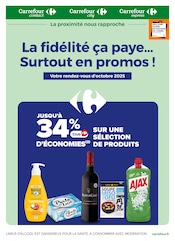 Promos Bordeaux dans le catalogue "La fidélité ça paye… Surtout en promos !" de Carrefour Proximité à la page 1 Promos Bordeaux dans le catalogue "La fidélité ça paye… Surtout en promos !" de Carrefour Proximité à la page 1
