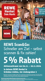 REWE Prospekt "Dein Markt" für Gründau, 28 Seiten, 04.11.2024 - 09.11.2024