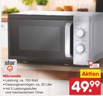 Mikrowelle von Star für 49,99 € bei Netto Marken-Discount im Angebot Mikrowelle von Star im aktuellen Netto Marken-Discount Prospekt