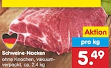 Netto Marken-Discount Dresden - Schweine-Nacken Angebot im Prospekt Schweine-Nacken bei Netto Marken-Discount im Dresden Prospekt für 5,49 €