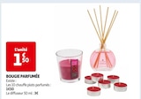 BOUGIE PARFUMÉE en promo chez Auchan Supermarché Chelles à 1,50 €